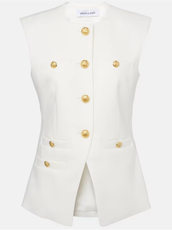 Veronica Beard Jackets & Blazers - Veronica Beard Tamara Linen Vest
